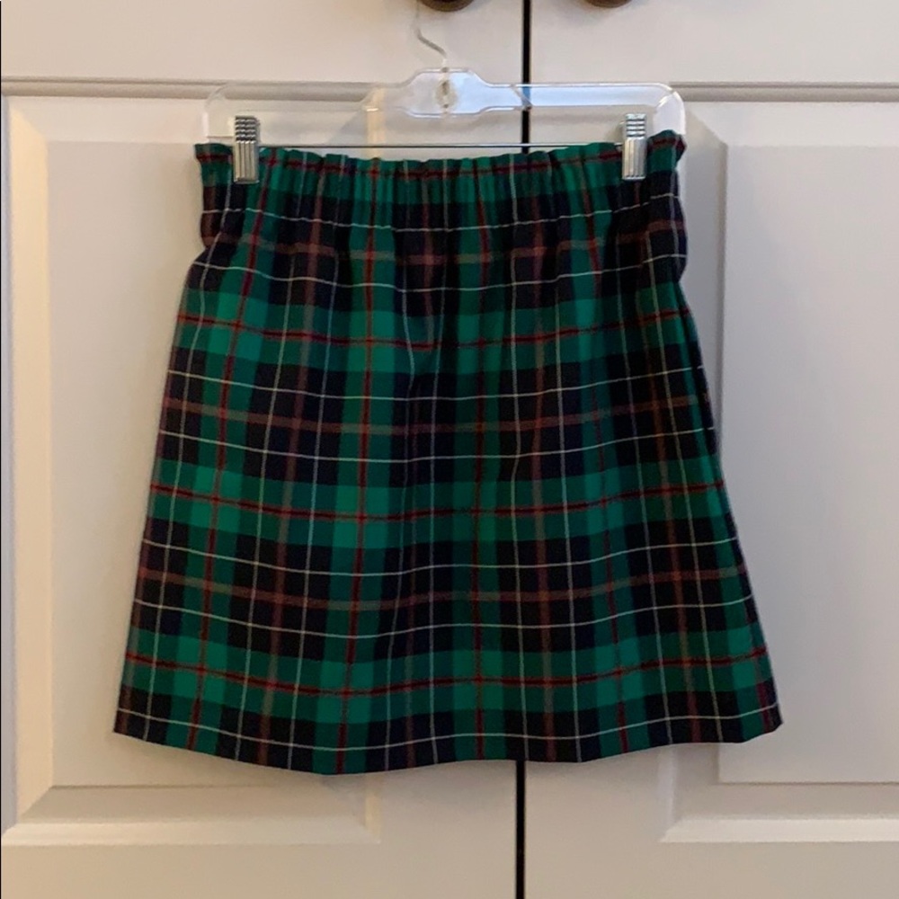 J. Crew tartan plaid skirt